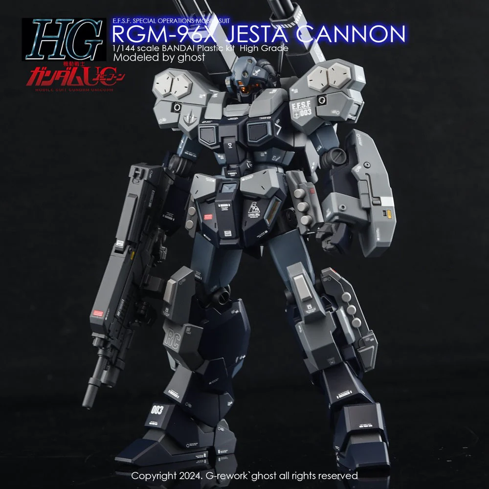 G-Rework CD-H151 Premium Decal for HG RGm-96X Jesta Cannon (Unicon Ver.) - Image 3