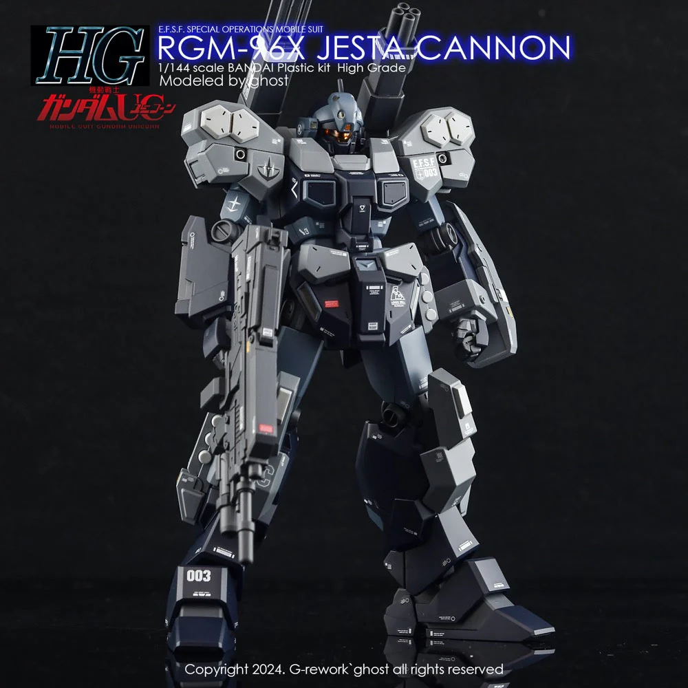 G-Rework CD-H151 Premium Decal for HG RGm-96X Jesta Cannon (Unicon Ver.) - Image 4