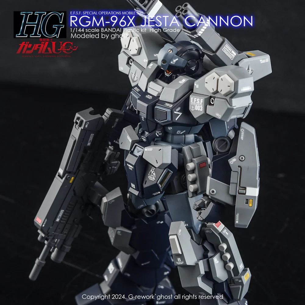 G-Rework CD-H151 Premium Decal for HG RGm-96X Jesta Cannon (Unicon Ver.) - Image 5