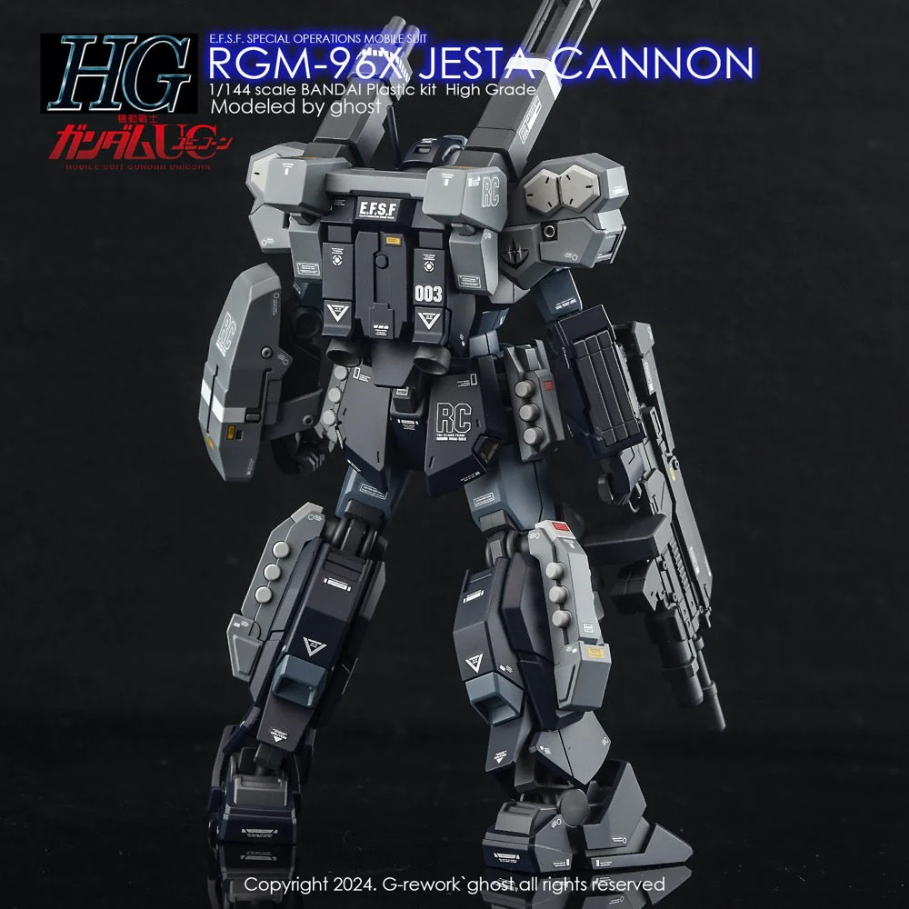 G-Rework CD-H151 Premium Decal for HG RGm-96X Jesta Cannon (Unicon Ver.) - Image 6