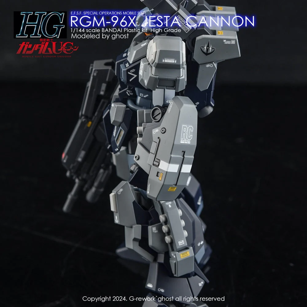 G-Rework CD-H151 Premium Decal for HG RGm-96X Jesta Cannon (Unicon Ver.) - Image 7