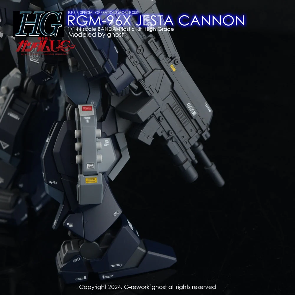 G-Rework CD-H151 Premium Decal for HG RGm-96X Jesta Cannon (Unicon Ver.) - Image 8