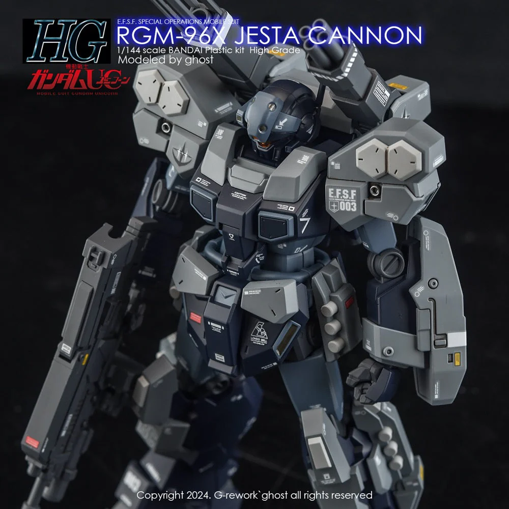 G-Rework CD-H151 Premium Decal for HG RGm-96X Jesta Cannon (Unicon Ver.) - Image 9