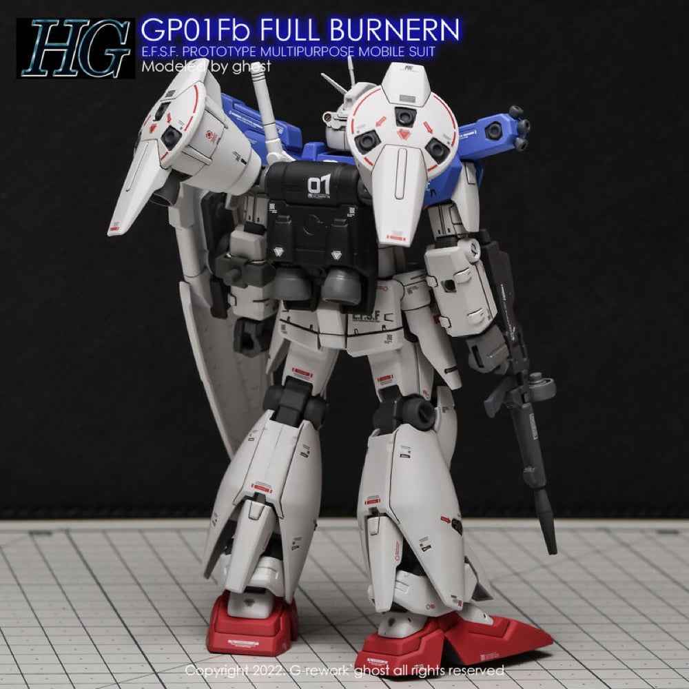 G-Rework CD-H18 Premium Decal for HG Gundam GP01Fb Full Burnern - Image 5