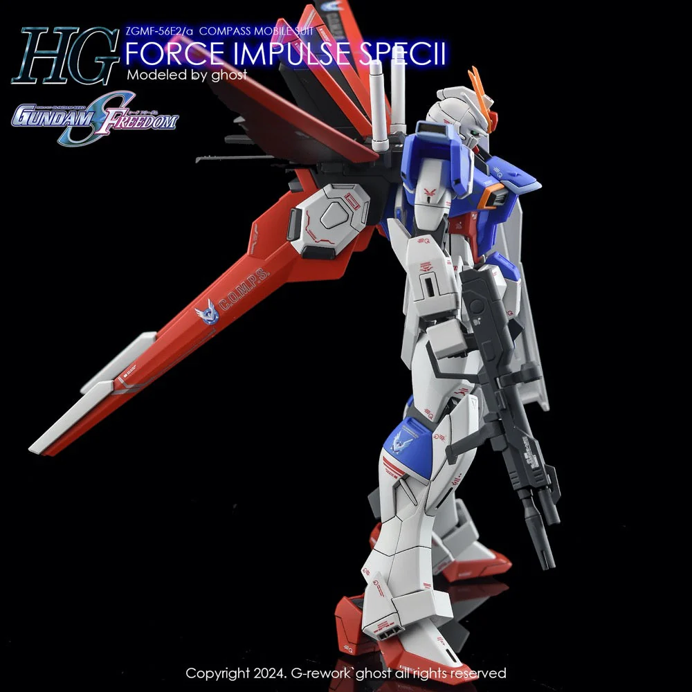 G-Rework CD-H198 Premium Decal for HG Seed Force Impulse Gundam - Image 12