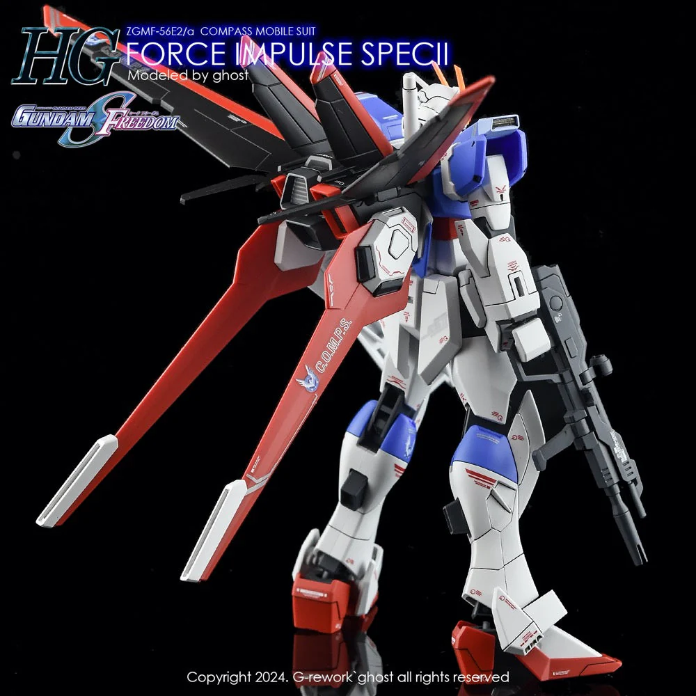 G-Rework CD-H198 Premium Decal for HG Seed Force Impulse Gundam - Image 8