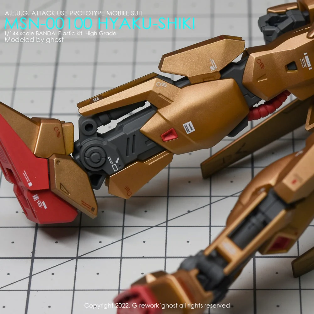 G-Rework CD-H200 Premium Decal for HG Hyaku-Shiki (Revive Ver.) - Image 11
