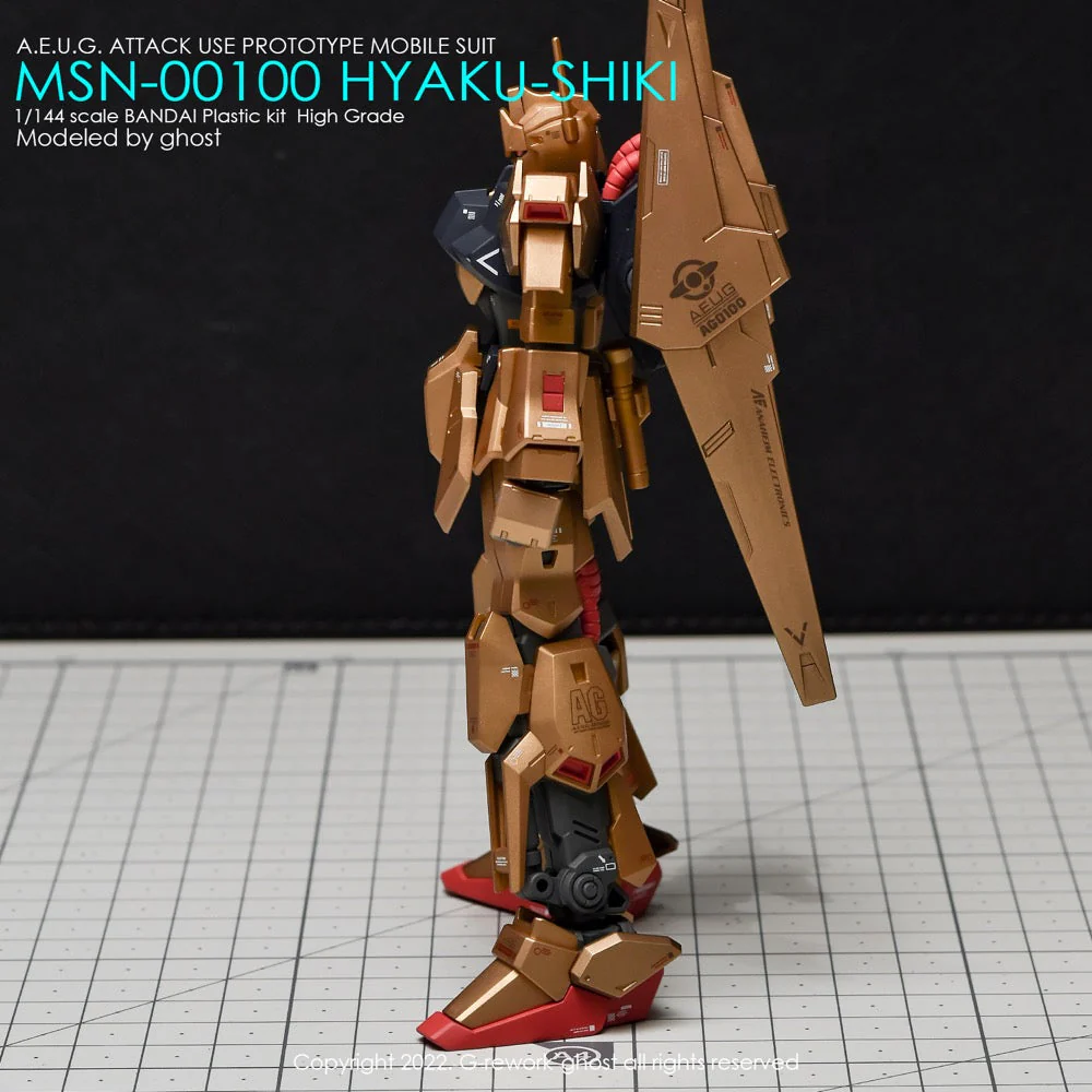 G-Rework CD-H200 Premium Decal for HG Hyaku-Shiki (Revive Ver.) - Image 5