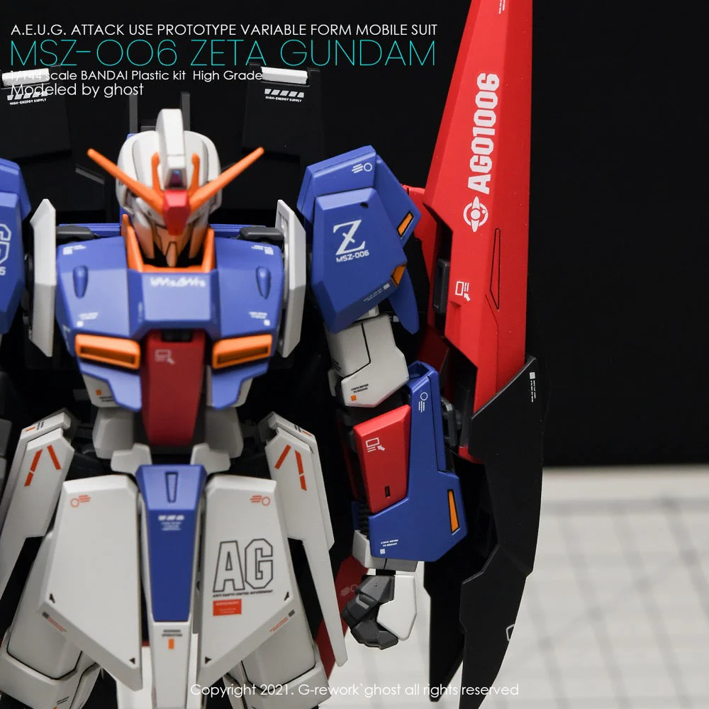 G-Rework CD-H203 Premium Decal for HG Zeta Gundam G.E.P - Image 10