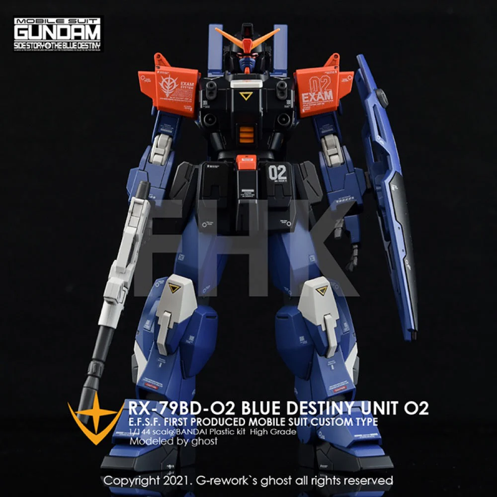 G-Rework CD-H208 Premium Decal for HG Rx-79 Bd-02 Blue Destiny - Image 3