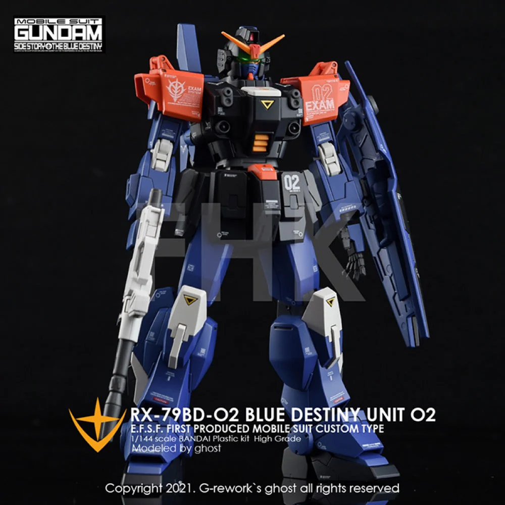 G-Rework CD-H208 Premium Decal for HG Rx-79 Bd-02 Blue Destiny - Image 4
