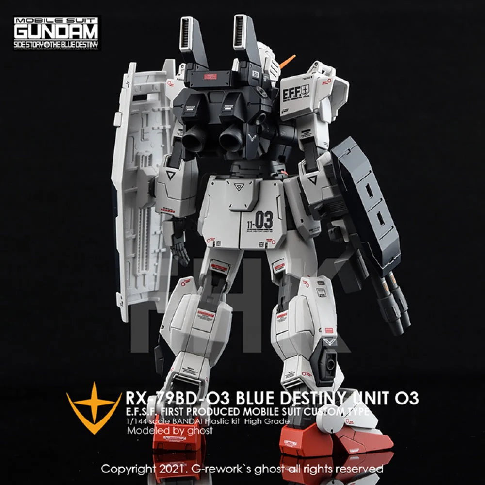 G-Rework CD-H209 Premium Decal for HG Rx-79 Bd-03 Blue Destiny - Image 5