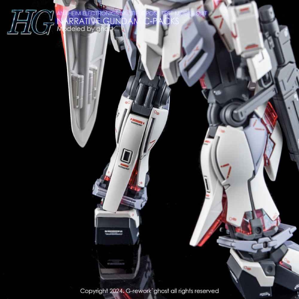 G-Rework CD-H222 Premium Decal for HG RX-9/C Narrative Gundam C-Pack - Image 5
