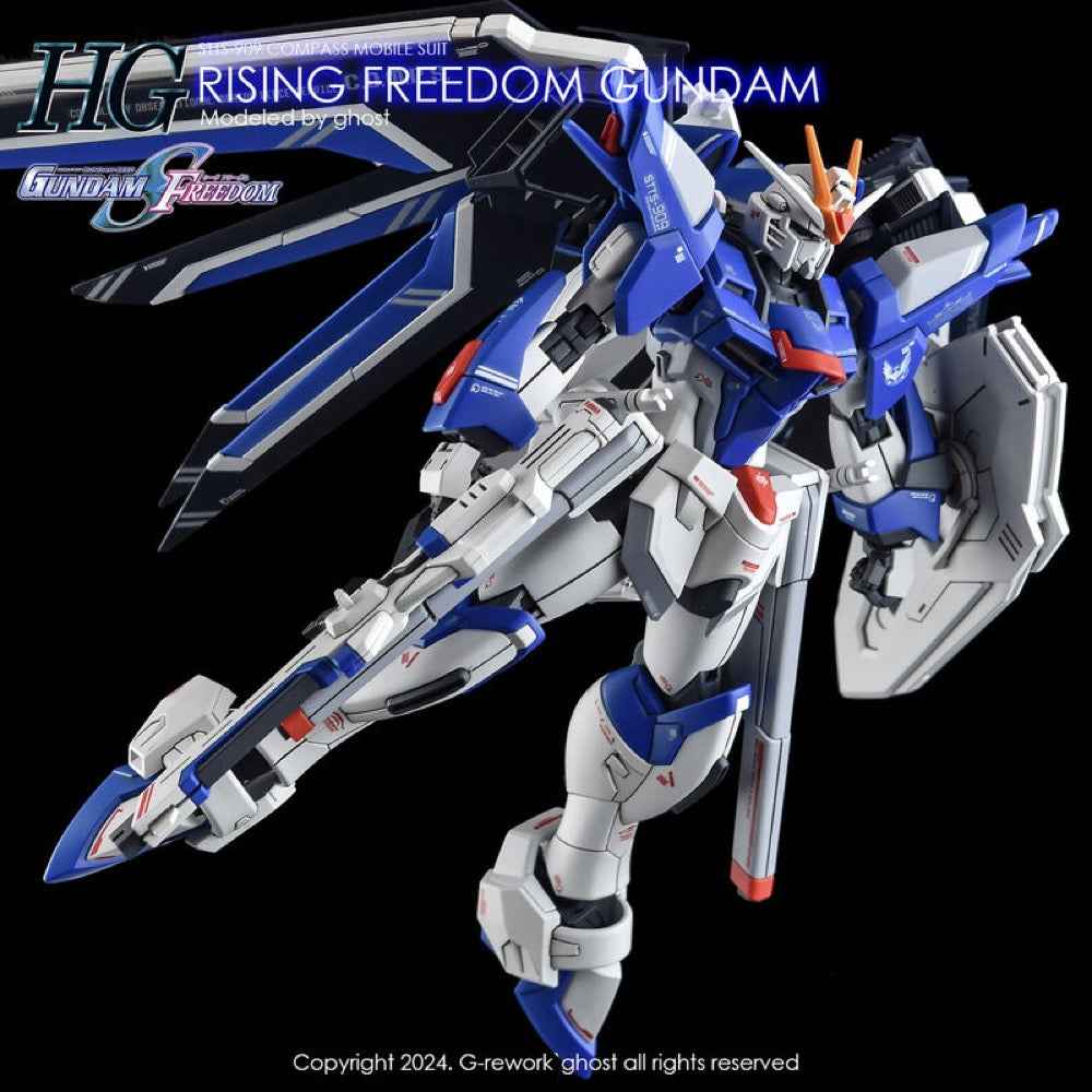 G-Rework CD-H243 Premium Decal for HG Rising Freedom Gundam - Image 4