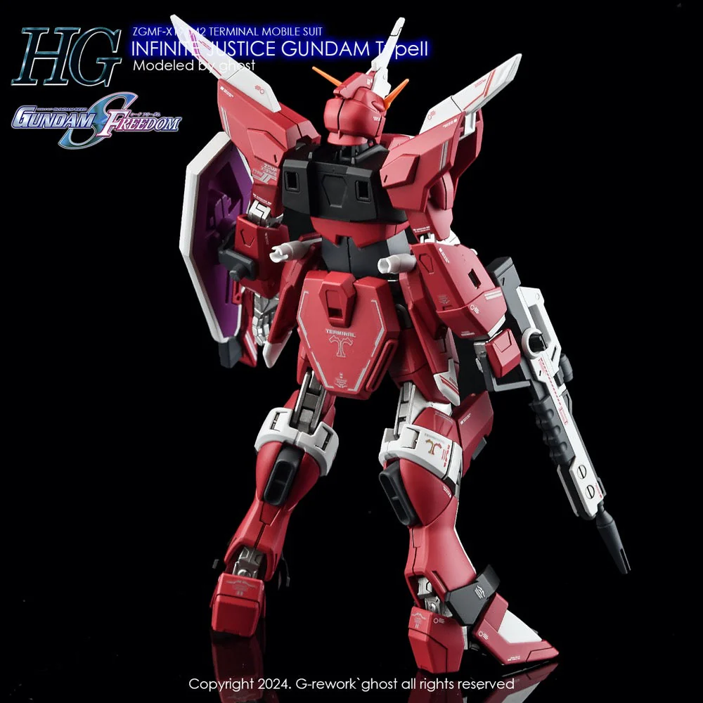 G-Rework CD-H251 Premium Decal for HG Seed Infinite Justice Gundam Type 2 - Image 3