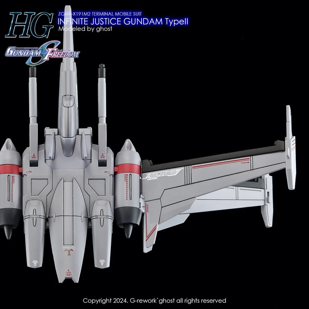 G-Rework CD-H251 Premium Decal for HG Seed Infinite Justice Gundam Type 2 - Image 4