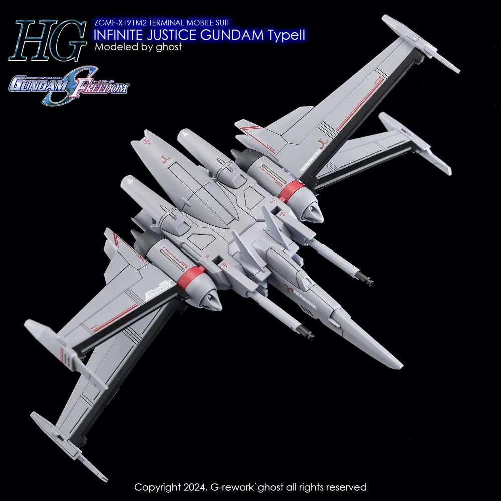 G-Rework CD-H251 Premium Decal for HG Seed Infinite Justice Gundam Type 2 - Image 6