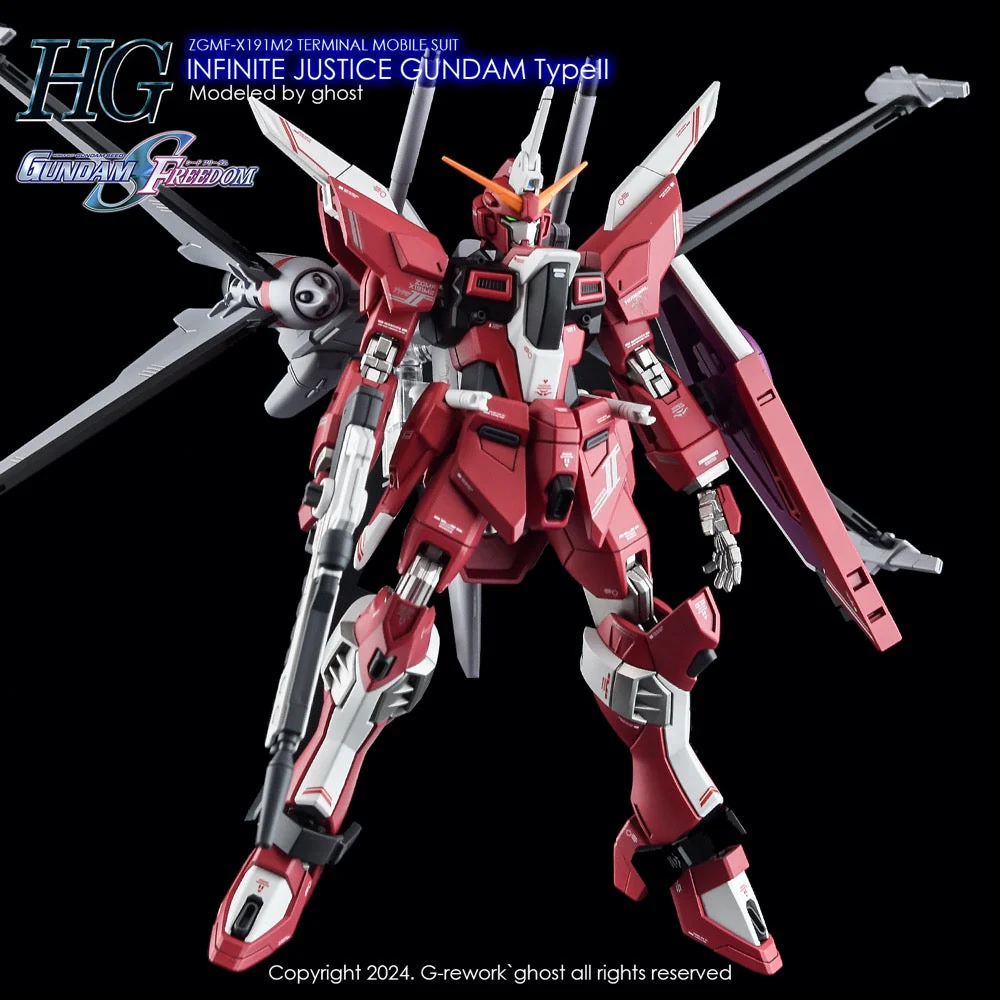 G-Rework CD-H251 Premium Decal for HG Seed Infinite Justice Gundam Type 2 - Image 7
