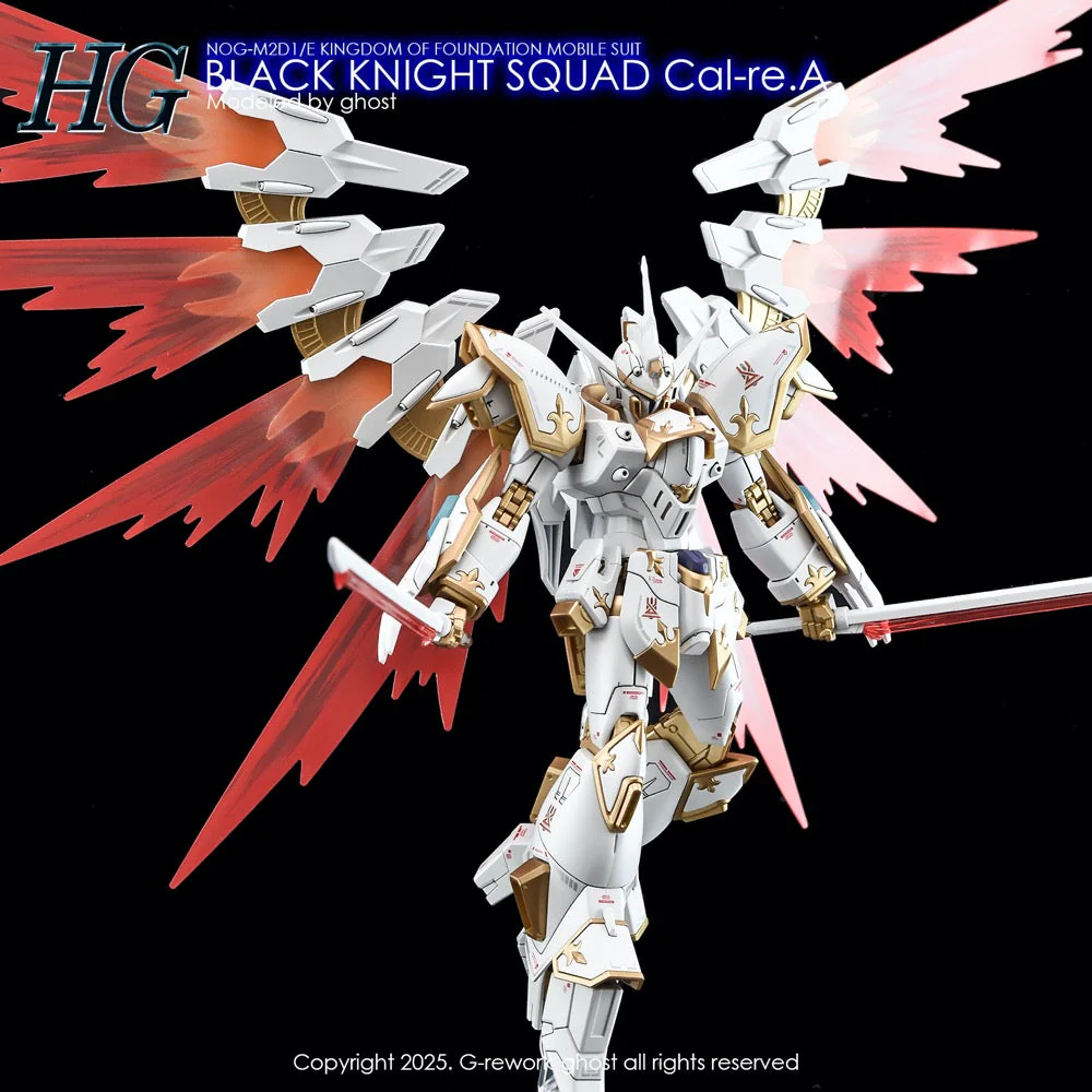 G-Rework CD-H257 Premium Decal for HG Seed Black Knight Squad Cal-Re.A - Image 10
