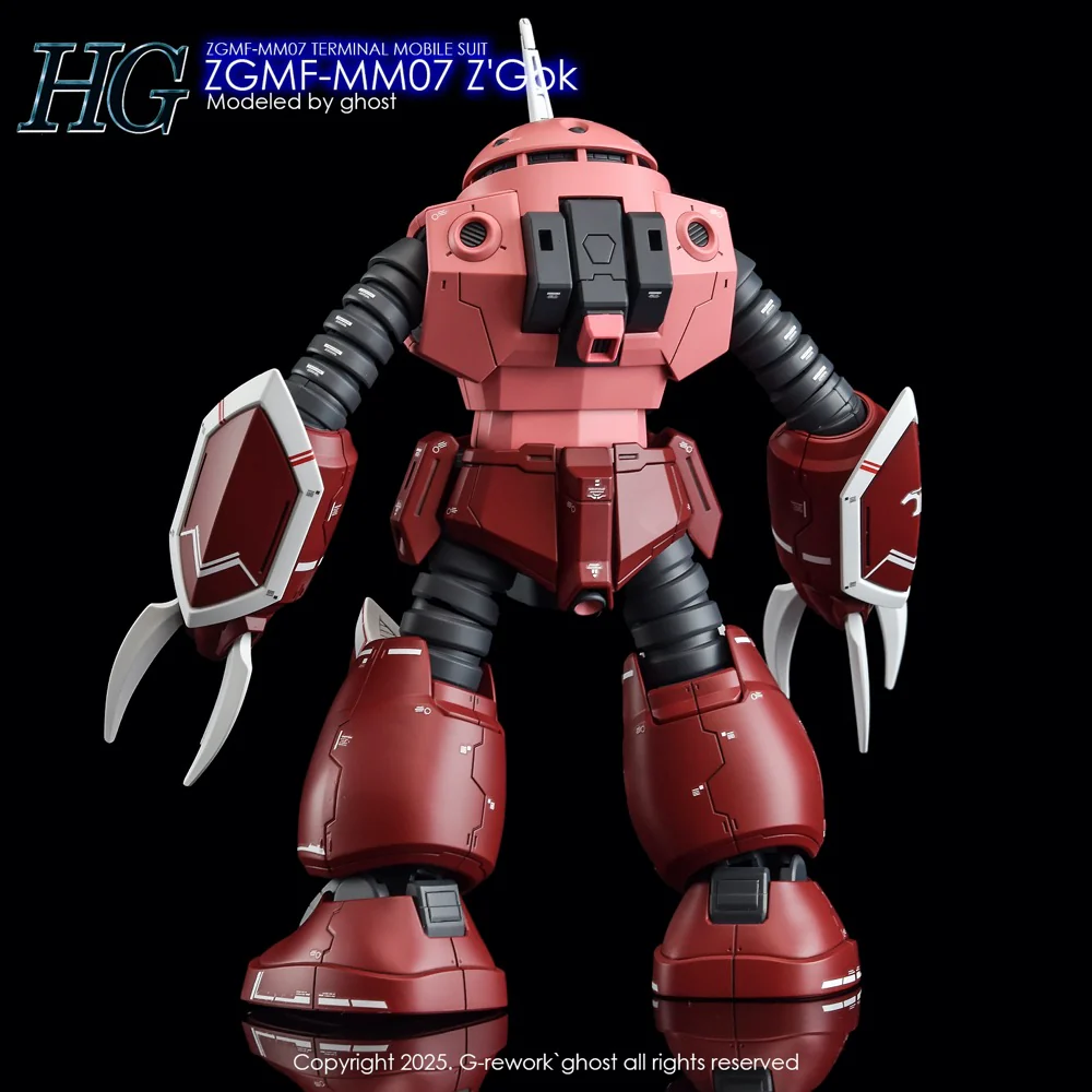 G-Rework CD-H260 Premium Decal for HG Seed Z`Gok - Image 5