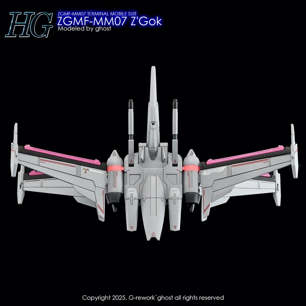 G-Rework CD-H260 Premium Decal for HG Seed Z`Gok - Image 8