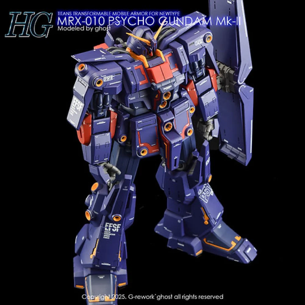 G-Rework CD-H261 Premium Decal for HG Psycho Gundam Mk II - Image 10