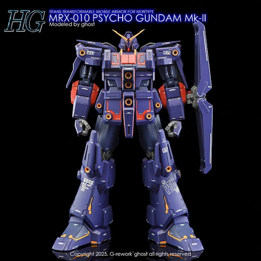 G-Rework CD-H261 Premium Decal for HG Psycho Gundam Mk II - Image 5