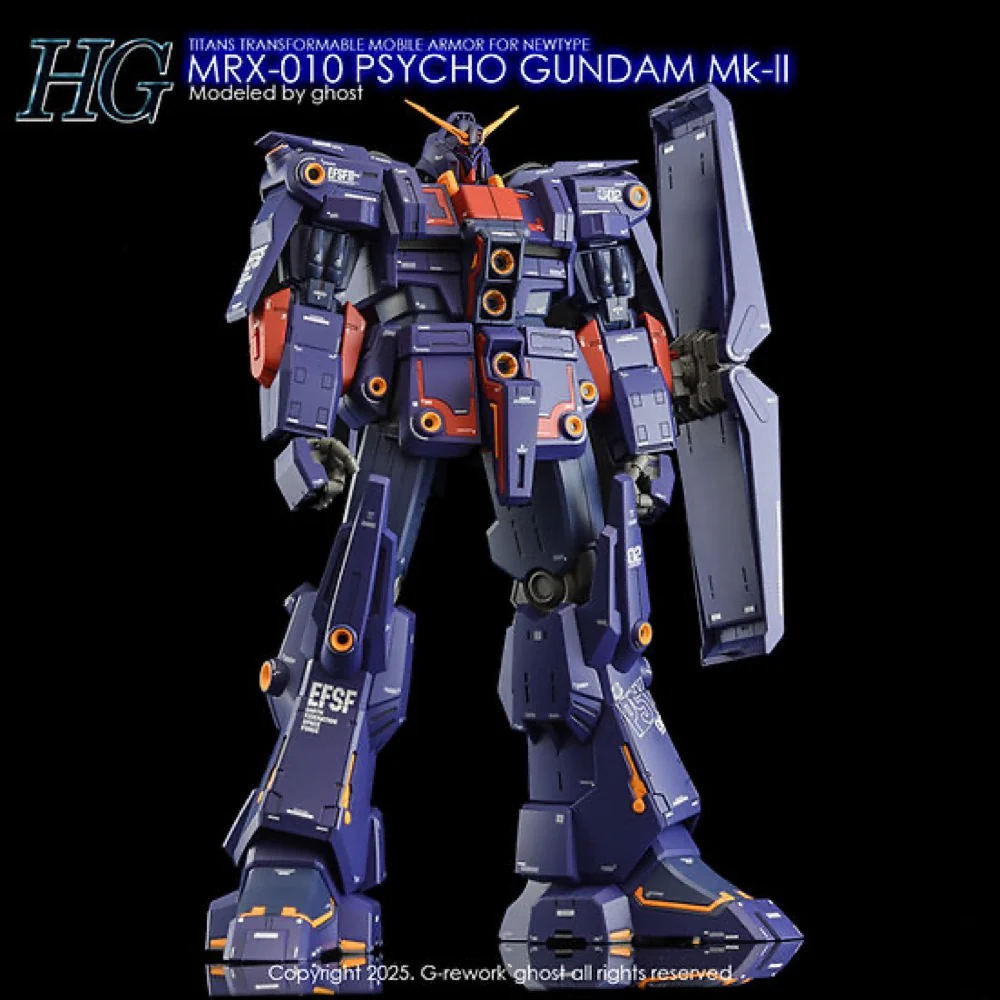 G-Rework CD-H261 Premium Decal for HG Psycho Gundam Mk II - Image 7