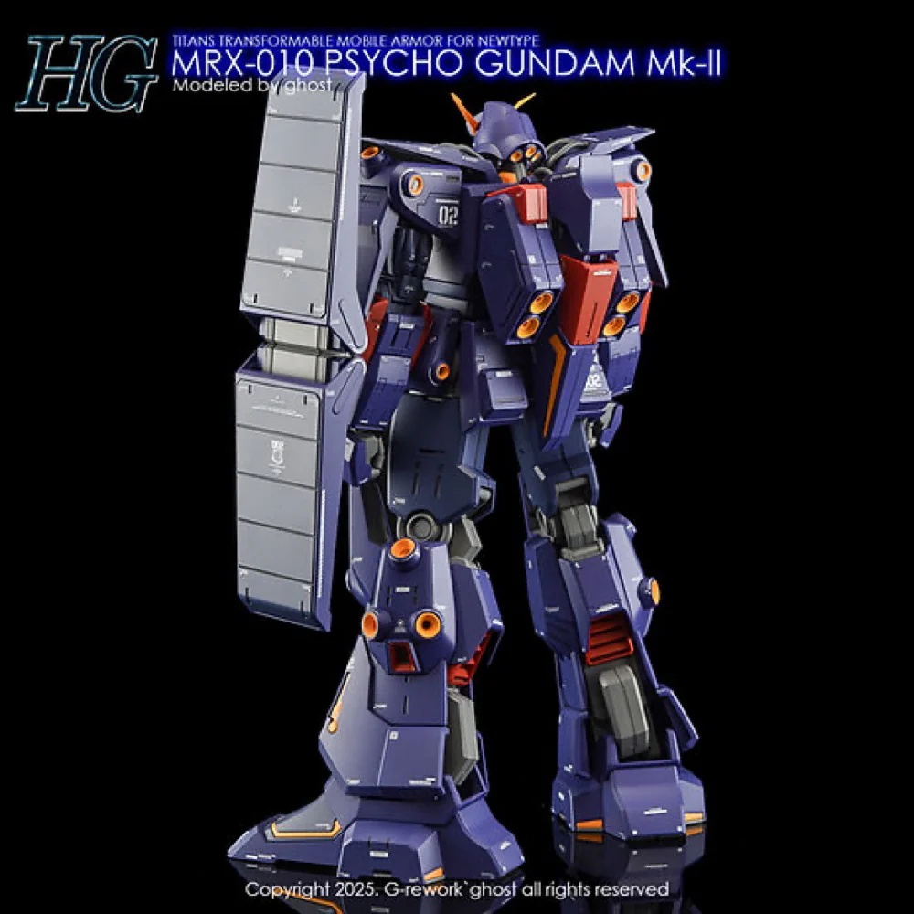 G-Rework CD-H261 Premium Decal for HG Psycho Gundam Mk II - Image 9