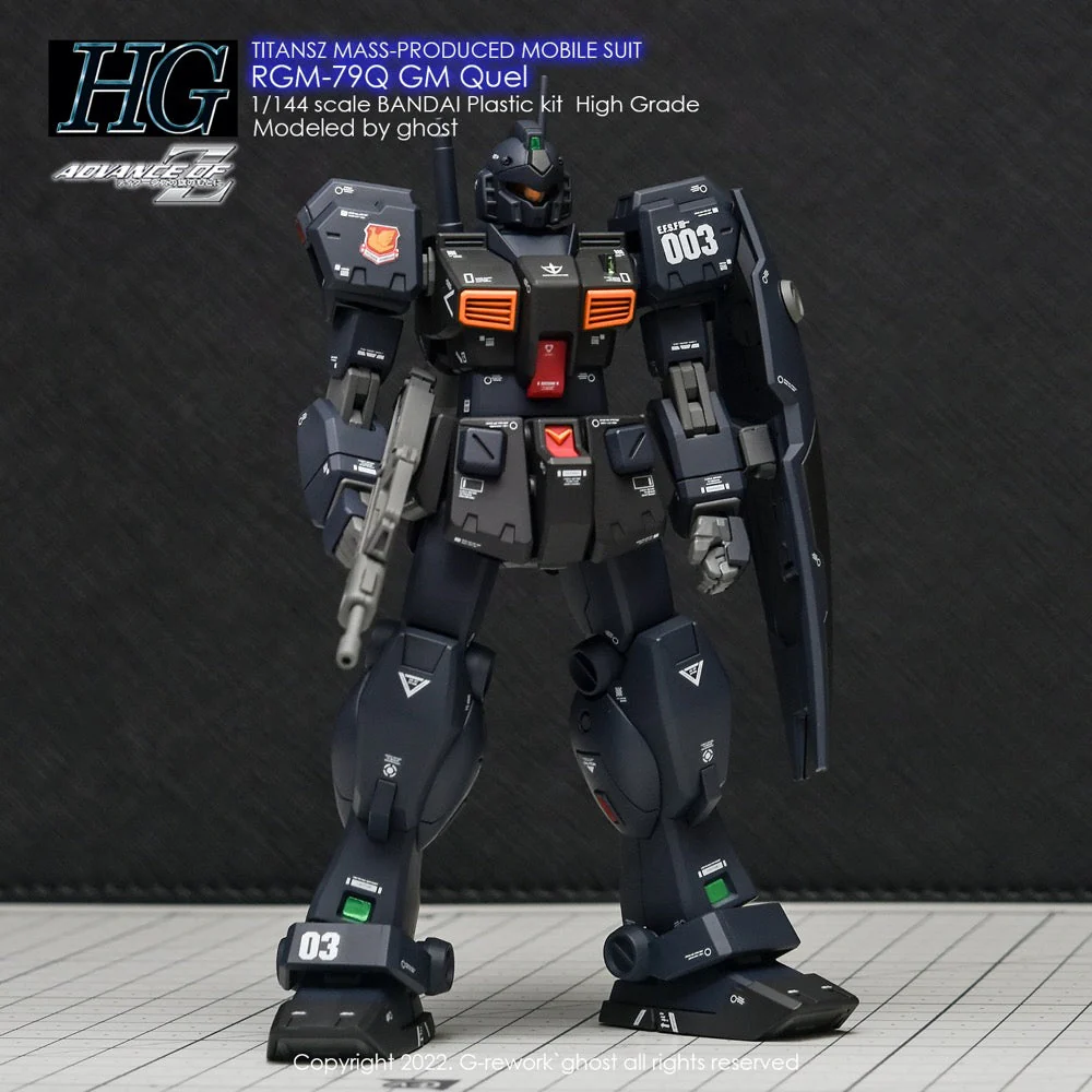 G-Rework CD-H74 Premium Decal for HG RGm-79Q Gm Quel - Image 3