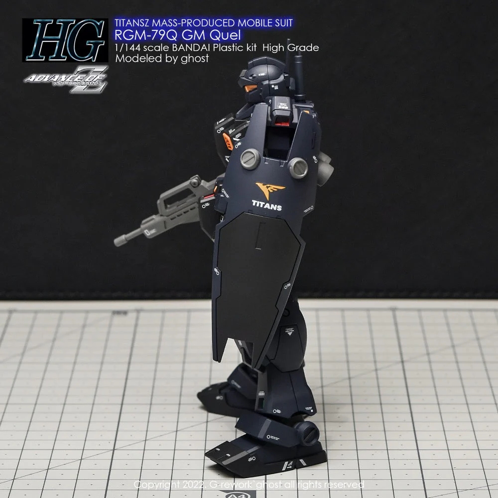 G-Rework CD-H74 Premium Decal for HG RGm-79Q Gm Quel - Image 4