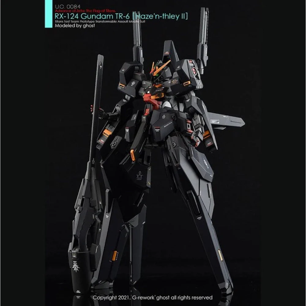 G-Rework CD-HL-124-H Premium Decal for HG A.O.Z Rx-124 Gundam Tr-6 ?Haze'N-Thley II? - Image 3