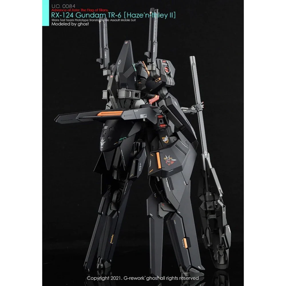 G-Rework CD-HL-124-H Premium Decal for HG A.O.Z Rx-124 Gundam Tr-6 ?Haze'N-Thley II? - Image 4