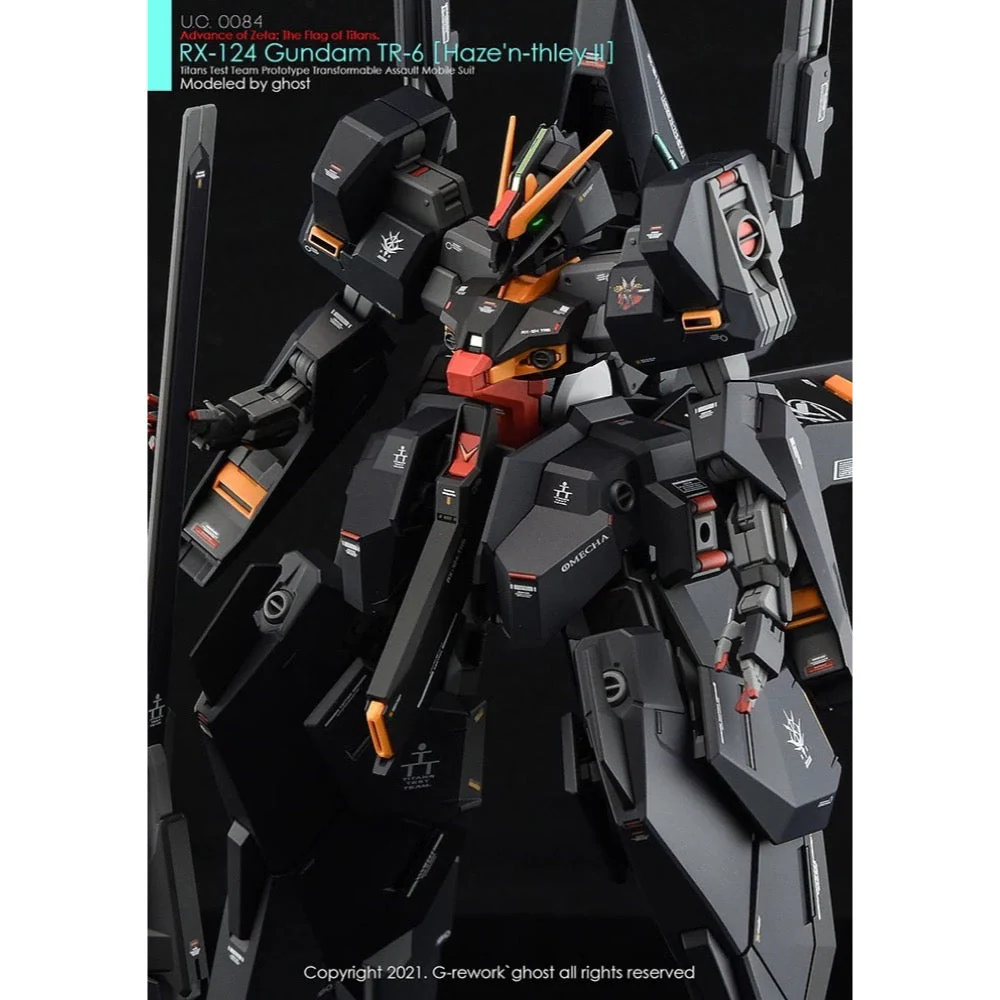 G-Rework CD-HL-124-H Premium Decal for HG A.O.Z Rx-124 Gundam Tr-6 ?Haze'N-Thley II? - Image 5