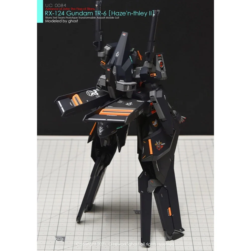 G-Rework CD-HL-124-H Premium Decal for HG A.O.Z Rx-124 Gundam Tr-6 ?Haze'N-Thley II? - Image 6