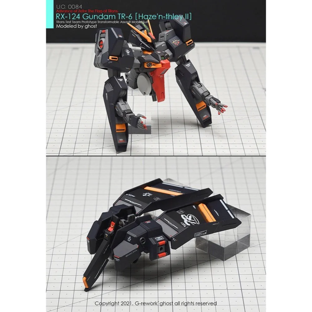 G-Rework CD-HL-124-H Premium Decal for HG A.O.Z Rx-124 Gundam Tr-6 ?Haze'N-Thley II? - Image 8