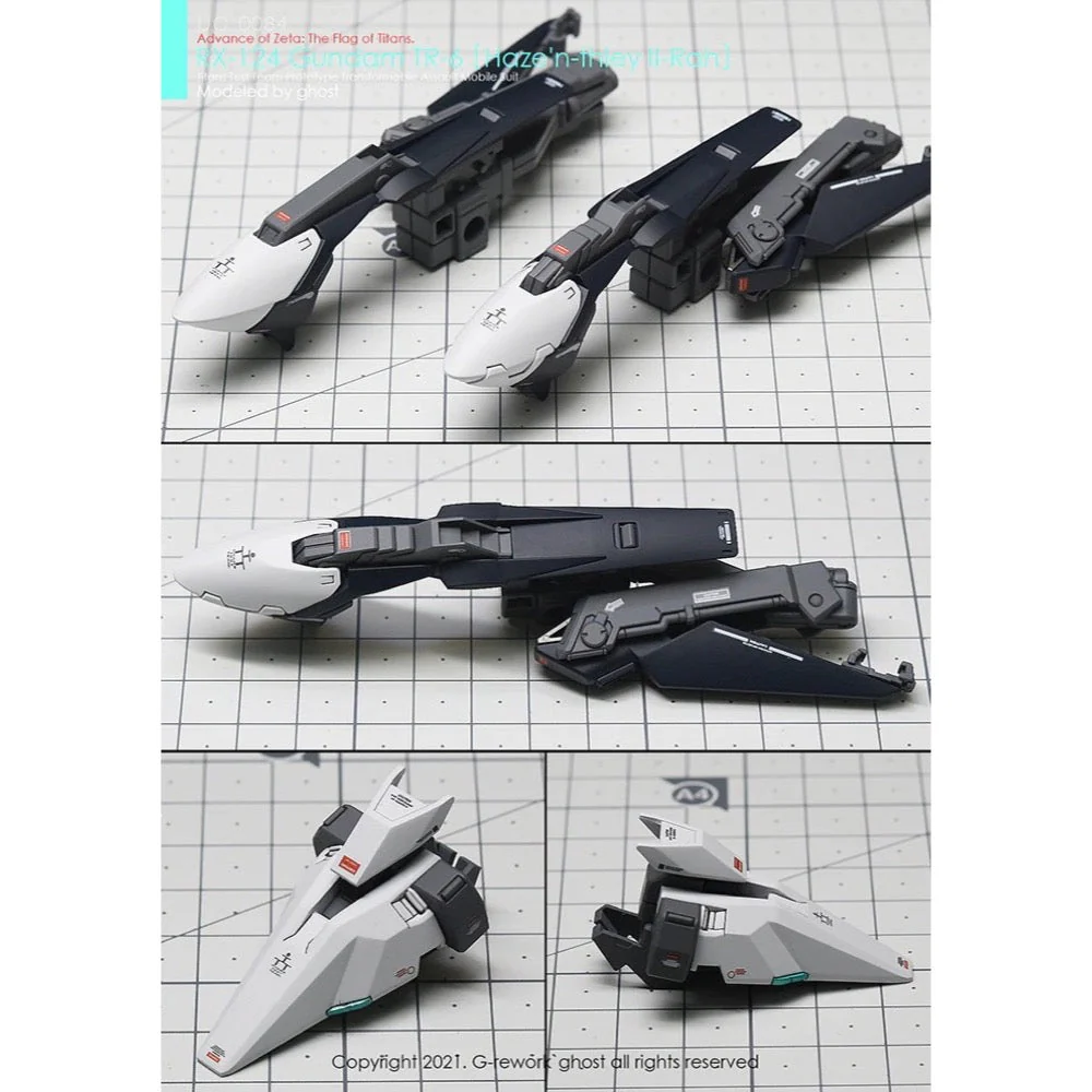 G-Rework CD-HL-124-HR Premium Decal for HG A.O.Z Rx-124 Gundam Tr-6 [Haze'N-Thley II-Rah] - Image 12