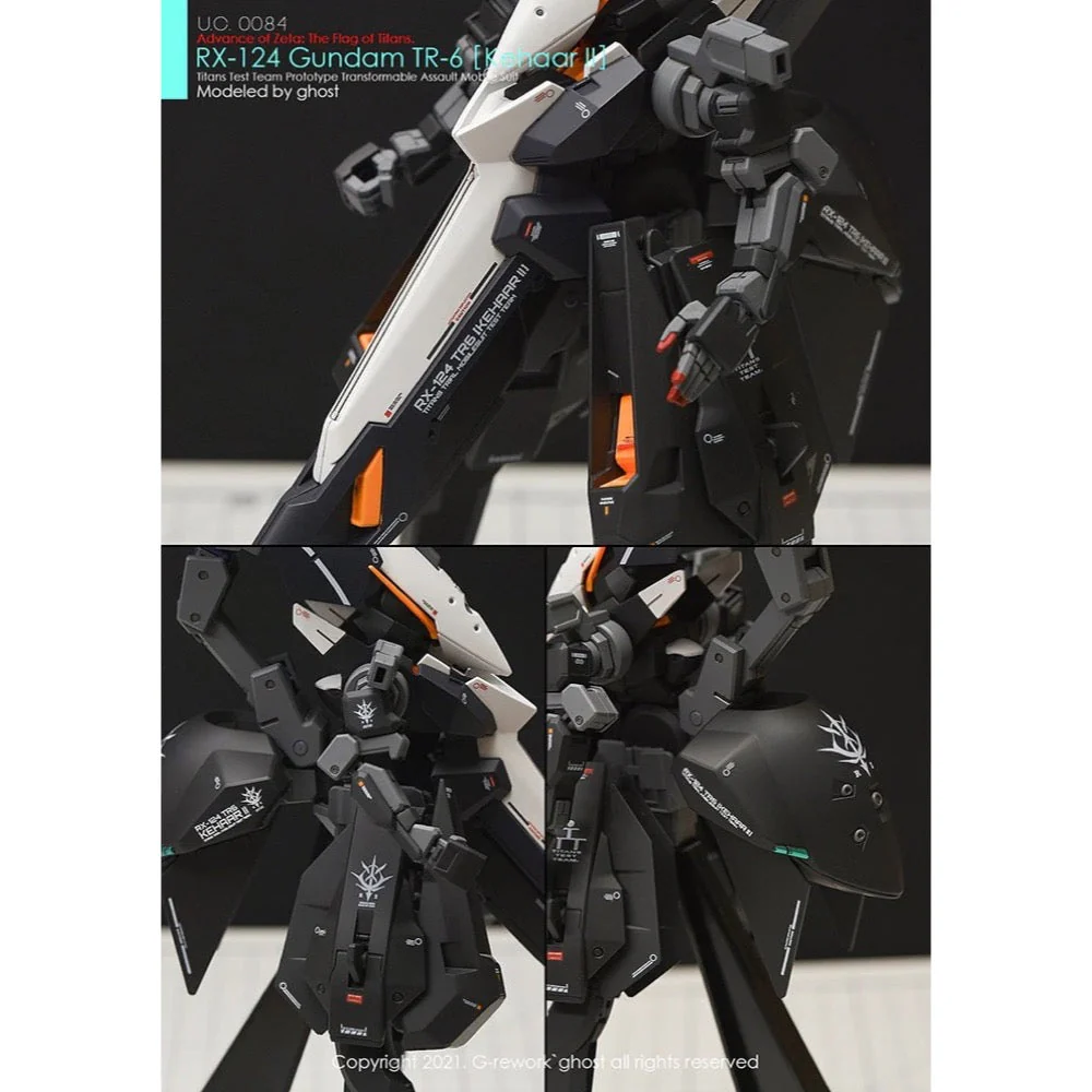 G-Rework CD-HL-124-K Premium Decal for HG A.O.Z Rx-124 Gundam Tr-6 ?Kehaar II? - Image 10
