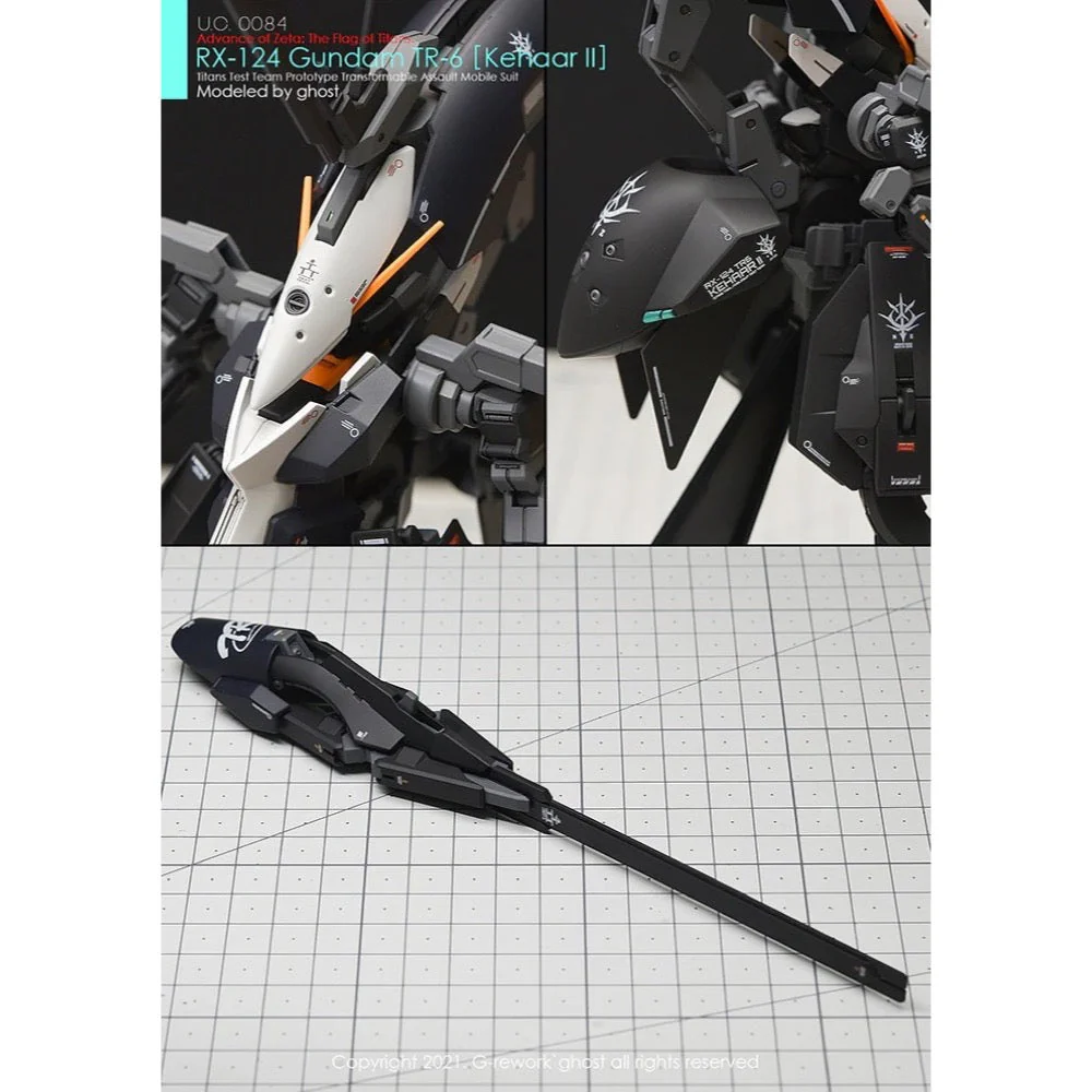 G-Rework CD-HL-124-K Premium Decal for HG A.O.Z Rx-124 Gundam Tr-6 ?Kehaar II? - Image 11