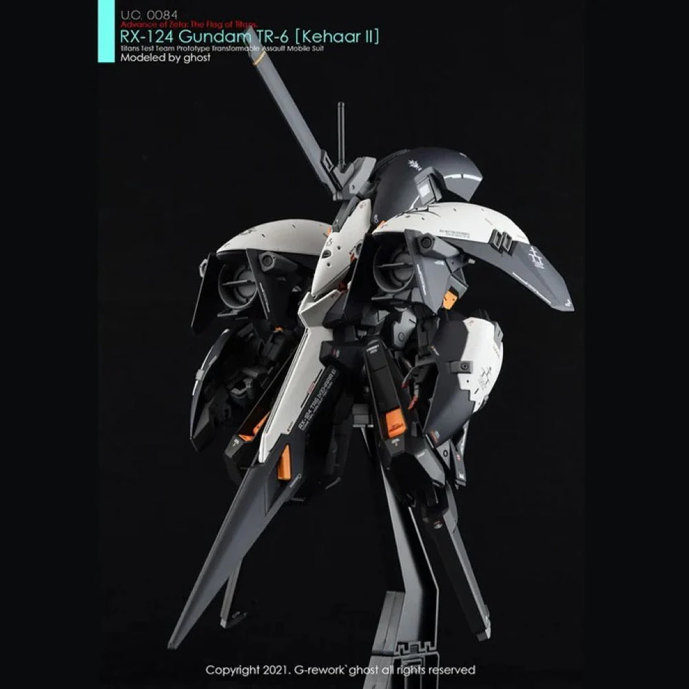 G-Rework CD-HL-124-K Premium Decal for HG A.O.Z Rx-124 Gundam Tr-6 ?Kehaar II? - Image 2