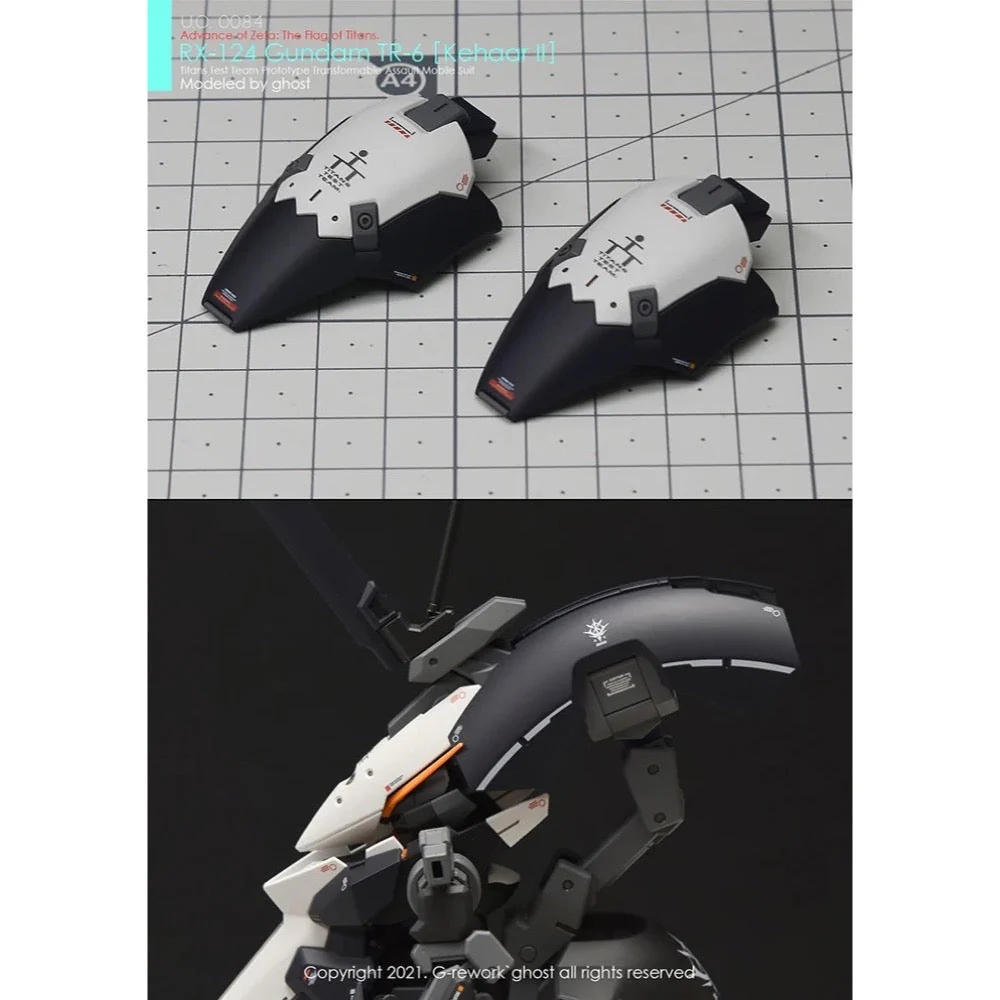 G-Rework CD-HL-124-K Premium Decal for HG A.O.Z Rx-124 Gundam Tr-6 ?Kehaar II? - Image 8