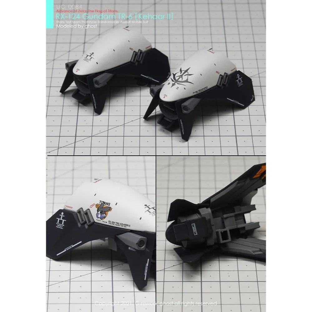 G-Rework CD-HL-124-K Premium Decal for HG A.O.Z Rx-124 Gundam Tr-6 ?Kehaar II? - Image 9