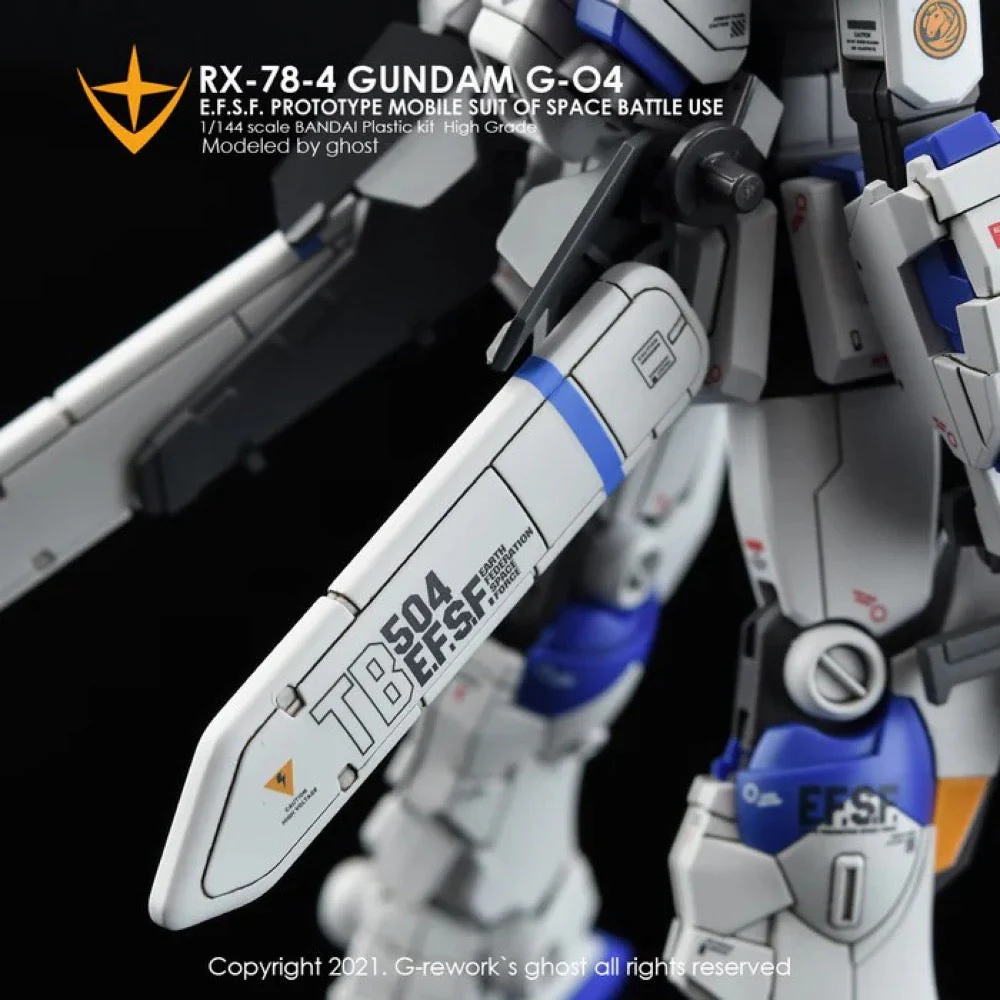 G-Rework CD-HL-7804 Premium Decal for HG Rx-78-04 - Image 8