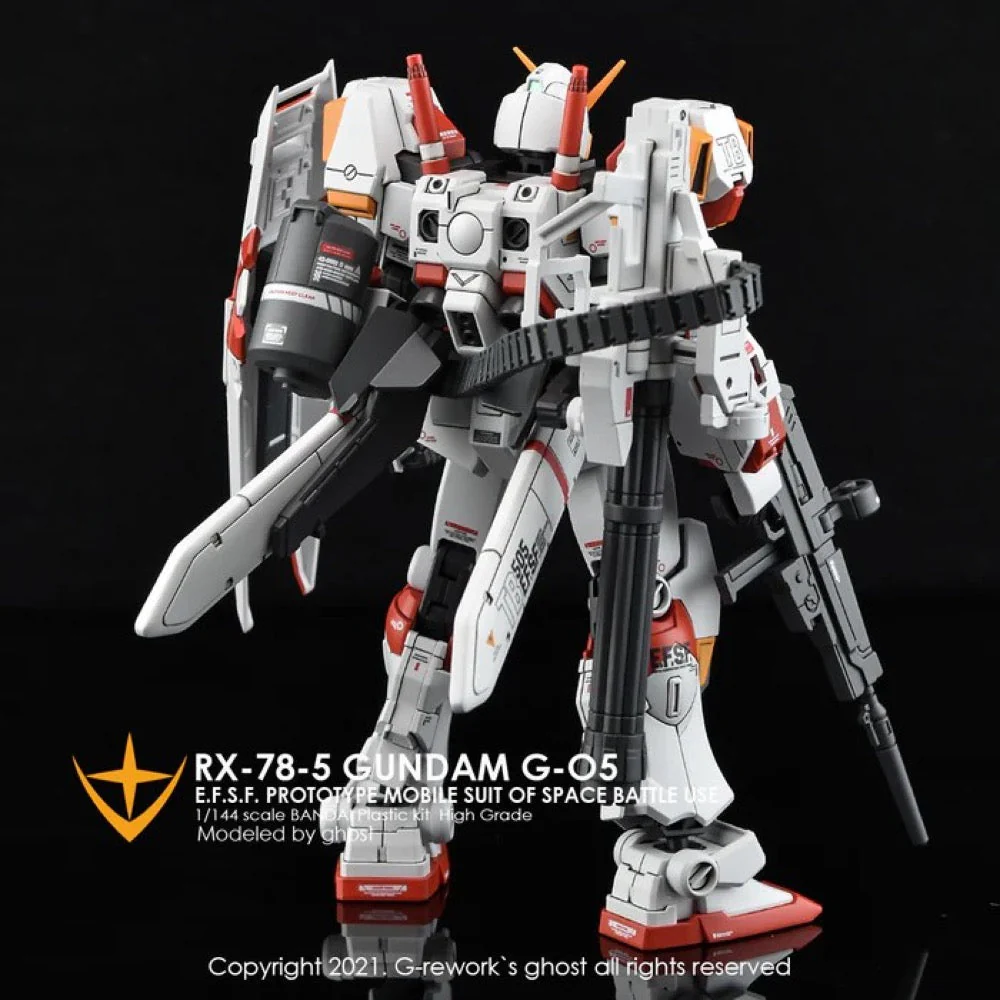 G-Rework CD-HL-7805 Premium Decal for HG Rx-78-05 - Image 4