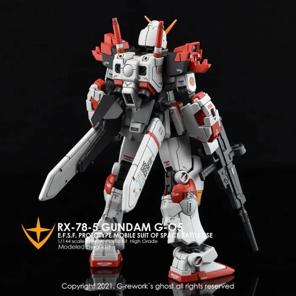 G-Rework CD-HL-7805 Premium Decal for HG Rx-78-05 - Image 7