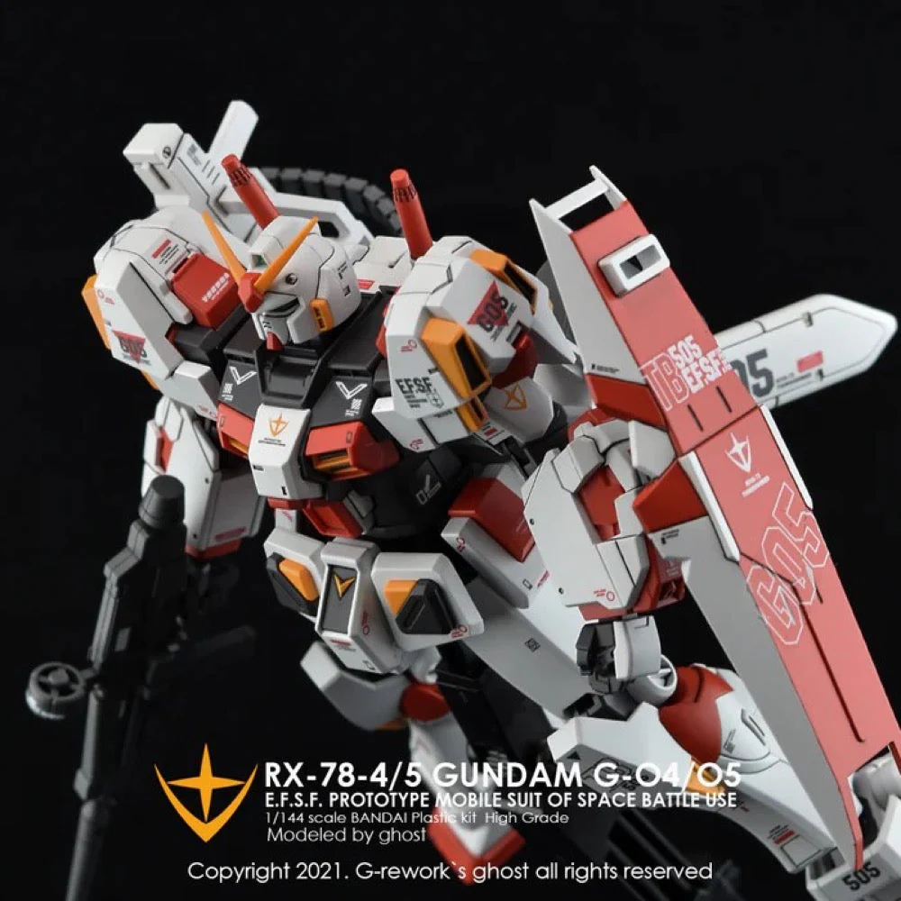 G-Rework CD-HL-7805 Premium Decal for HG Rx-78-05 - Image 9