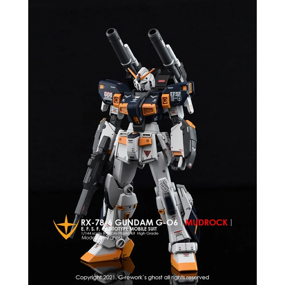 G-Rework CD-HL-786 Premium Decal for HG Rx-78-06 Mudrock - Image 2