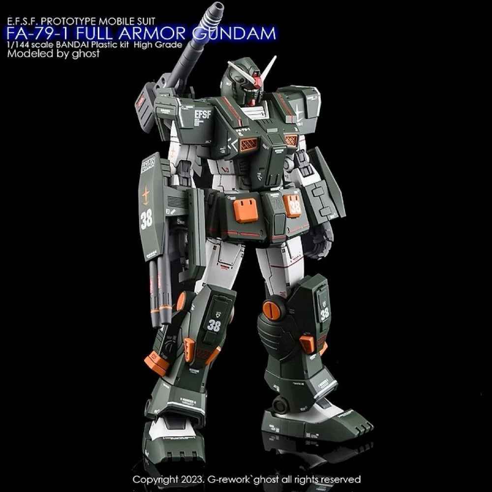G-Rework CD-HL-FA781 Premium Decal for HG FA-78-1 Full Armor Gundam