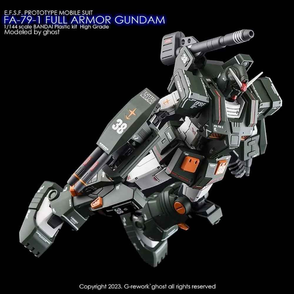 G-Rework CD-HL-FA781 Premium Decal for HG FA-78-1 Full Armor Gundam - Image 4