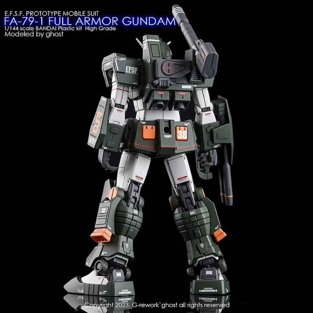 G-Rework CD-HL-FA781 Premium Decal for HG FA-78-1 Full Armor Gundam - Image 5
